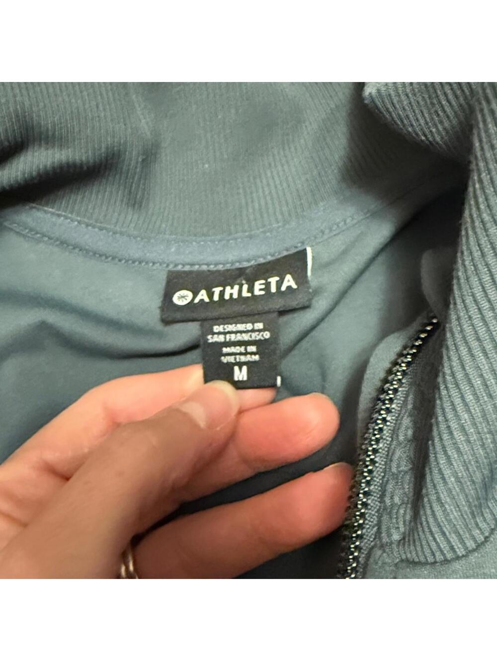 Athleta Shanti Jacket Powervita Full Zip Women's Medium - Picture 3 of 7